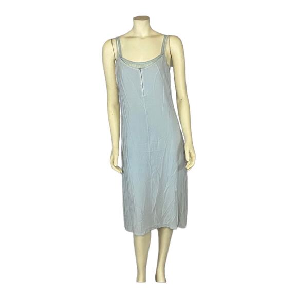 Transit Par Such slip dress and under slip in a light blue size 4 - Picture 3 of 11